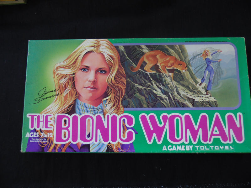 The Bionic Woman Vintage Board Game