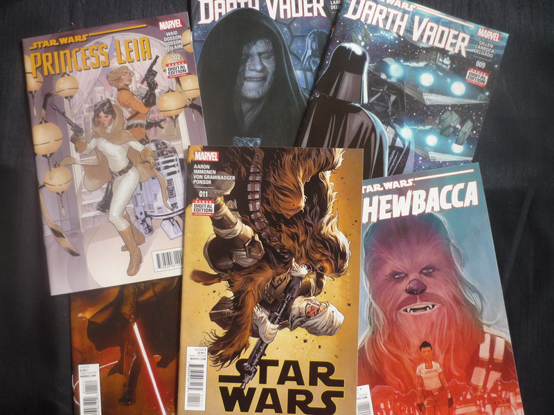 MArvel Star Wars comics now available