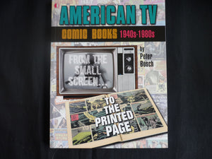 American TV Comic Books 1940's to the 1980's