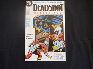 Back issue of the week Deadshot mini series 1988