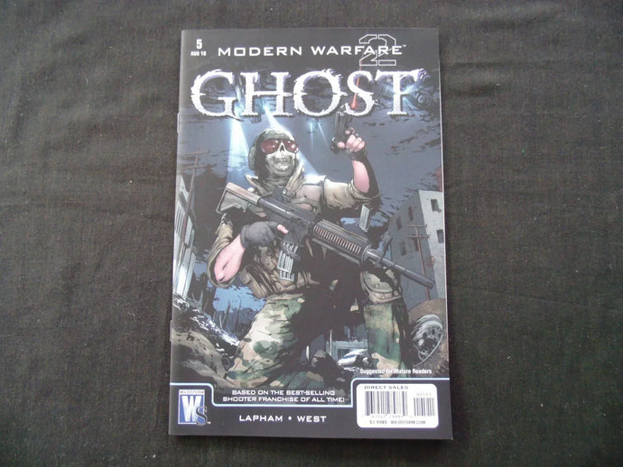 Modern Warfare 2 Ghost issue 5