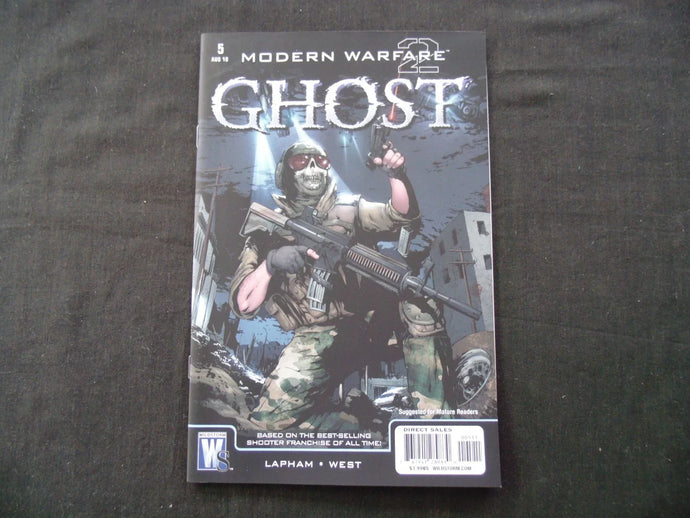 Modern warfare 2 Ghost issue 5 comic book